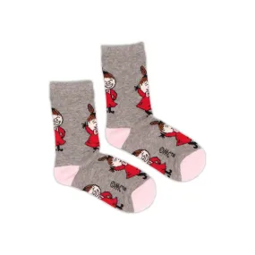 Little My Kids Socks Grey/Pink - Nordicbuddies