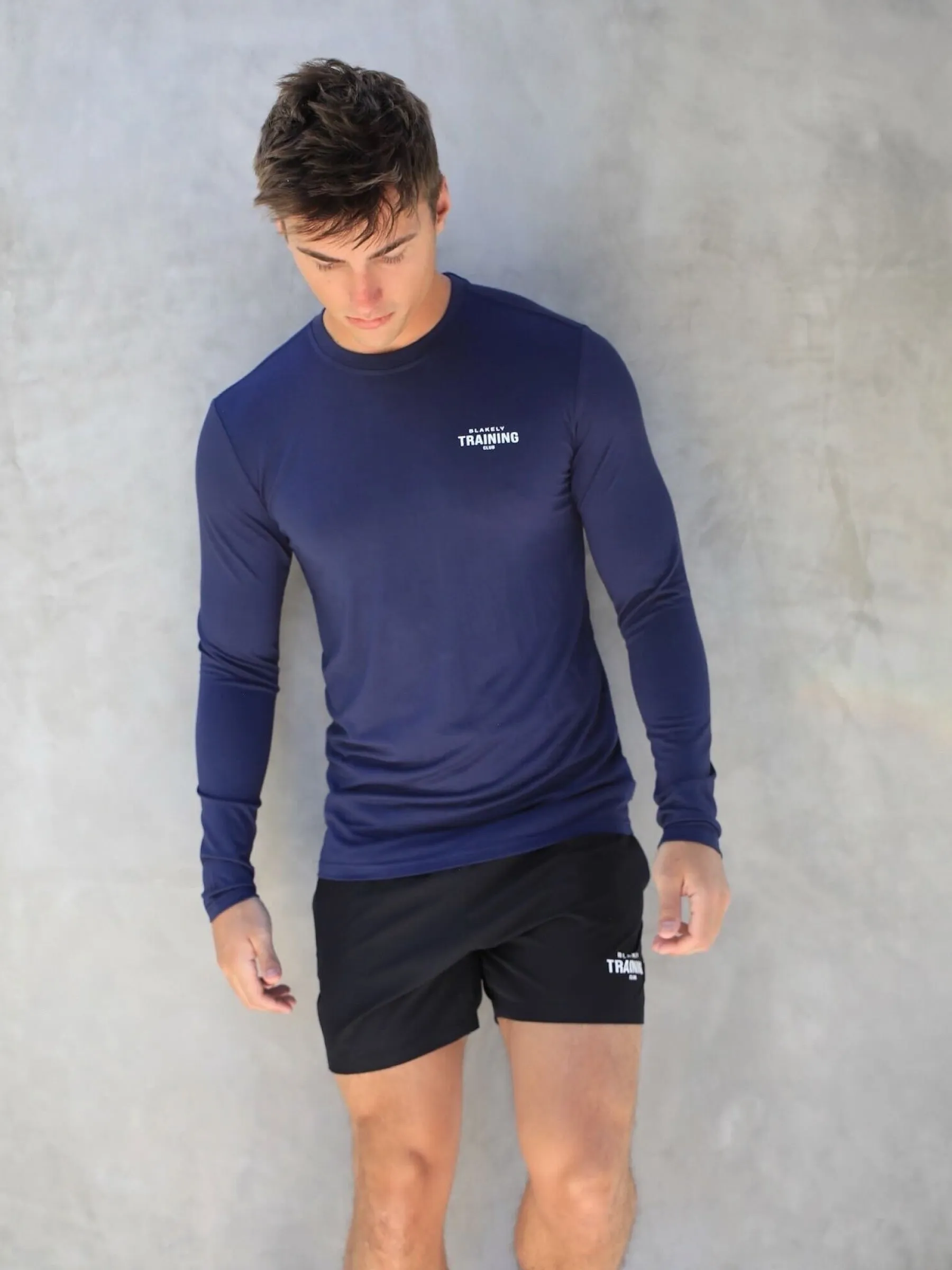 Long Sleeve Training T-Shirt - Navy