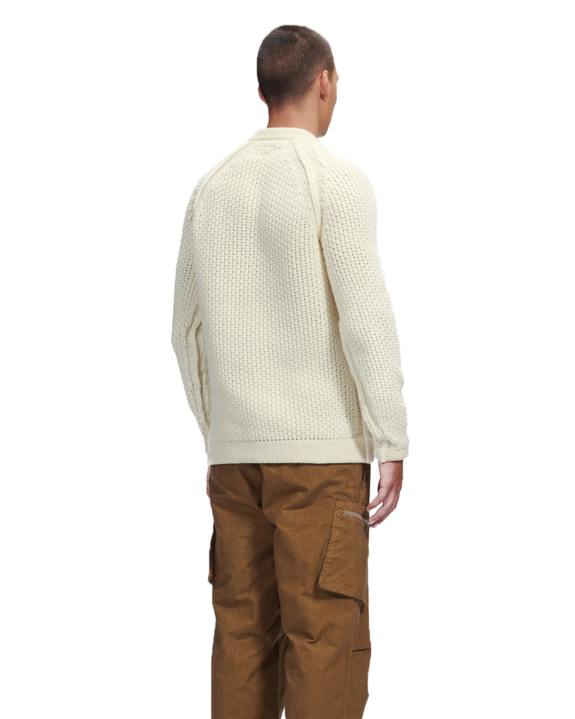 Maglione CP Comany Knitwear Lambswool Bianco