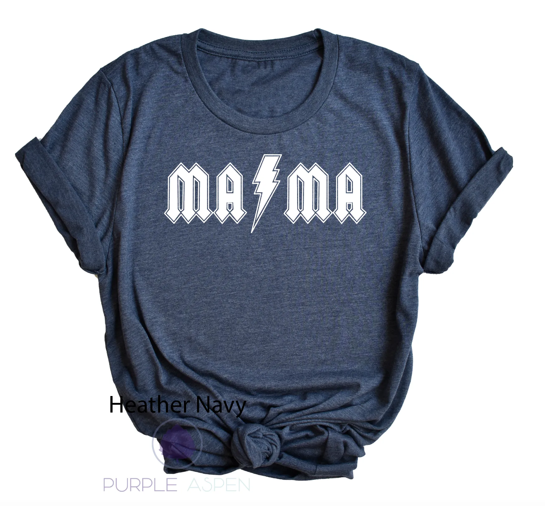 Mama Rocker AC/DC Logo Tee Shirt