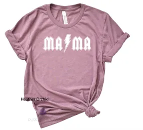 Mama Rocker AC/DC Logo Tee Shirt