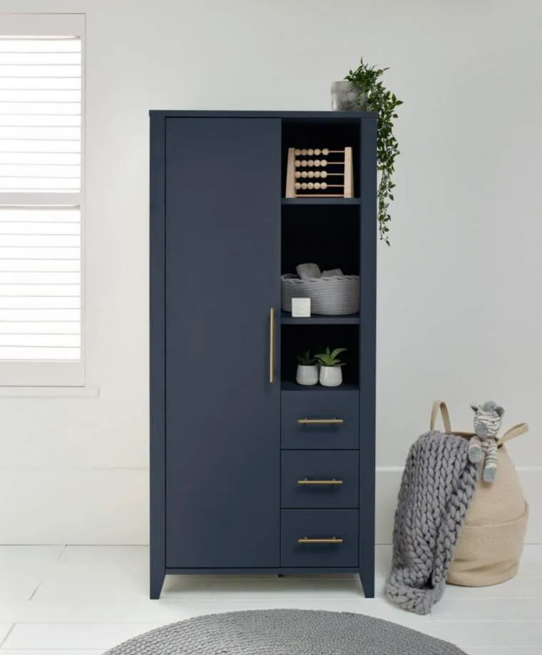 Mamas & Papas Melfi 3pc Storage Wardrobe Set - Midnight Blue