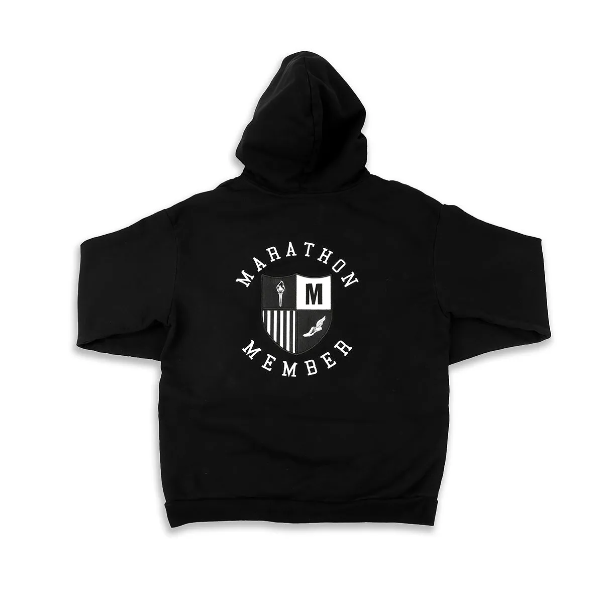 Marathon Members Hoodie - Black