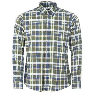 Men's Barbour | Wearside Tailored Shirt | Olive