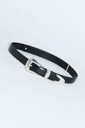 Metal Leather Belt - UNISEX