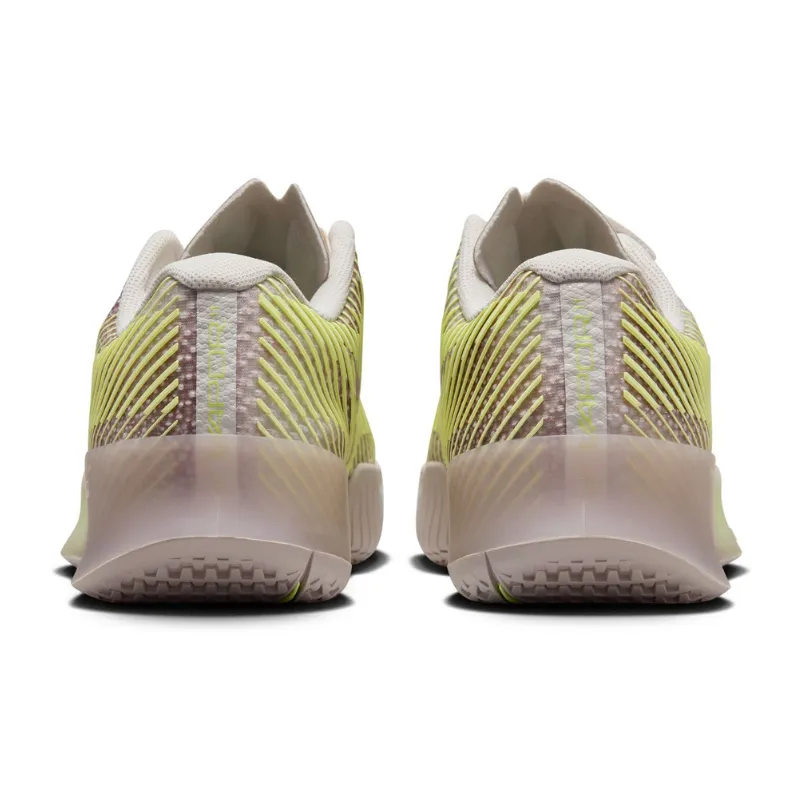 Nike Court Air Zoom Vapor 11 Premium Women Hard Court Tennis Shoes - Phantom/Barely Volt-Platinum Violet