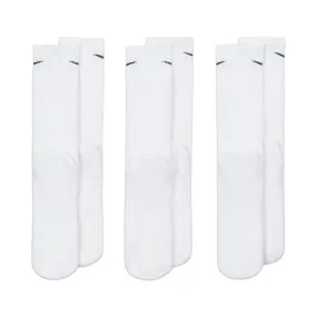 Nike Everyday Plus Lightweight Crew Sock 3Pack White SX7664-100