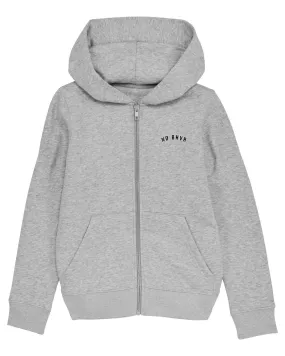 NO BHVR Kids zip up hoodie (Grey)