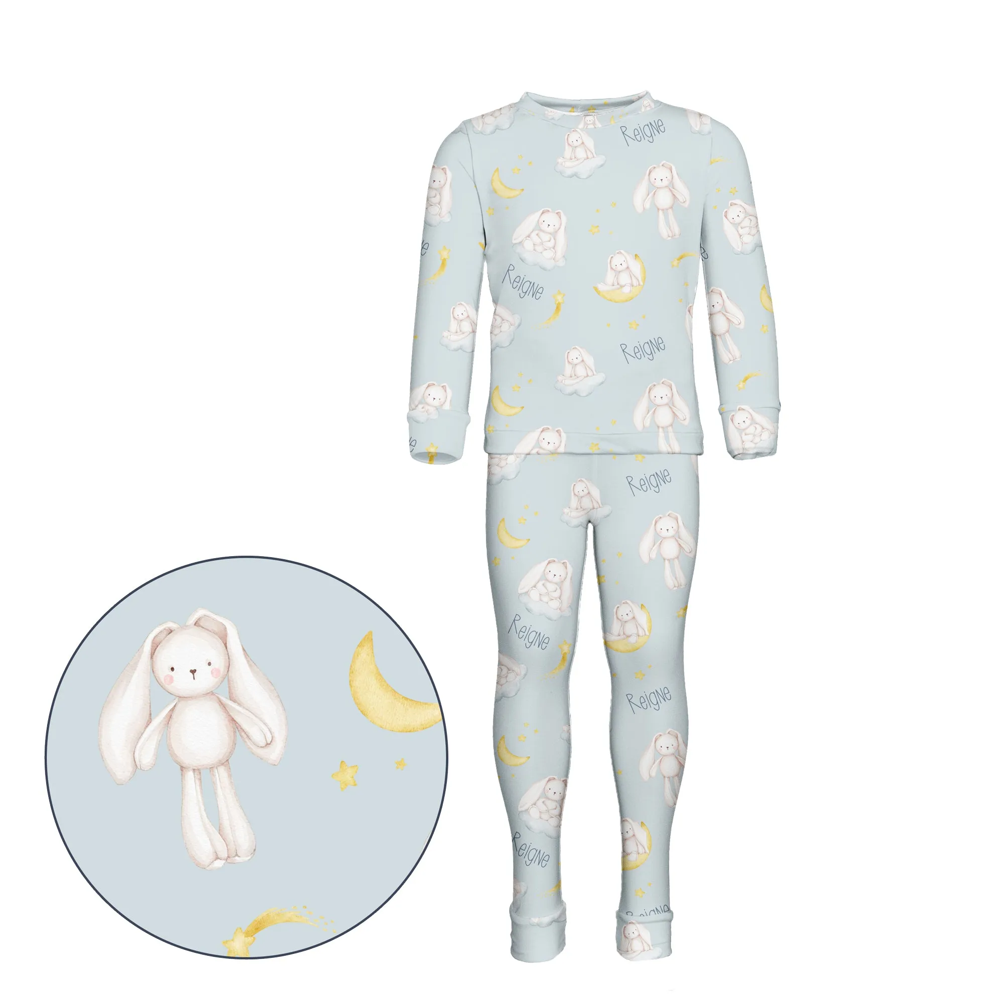 Personalized Kids Pyjamas (2 piece set) - MARKETPLACE (Animal Designs)