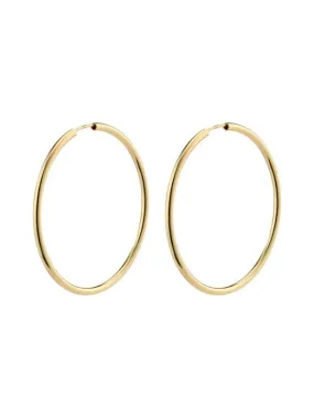 PILGRIM April Recycled Medium Hoop Earrings