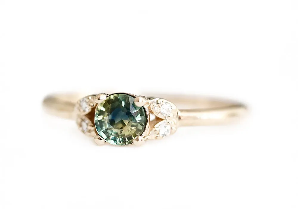 Quinn Parti Sapphire Ring