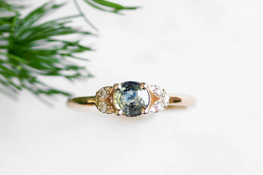 Quinn Parti Sapphire Ring