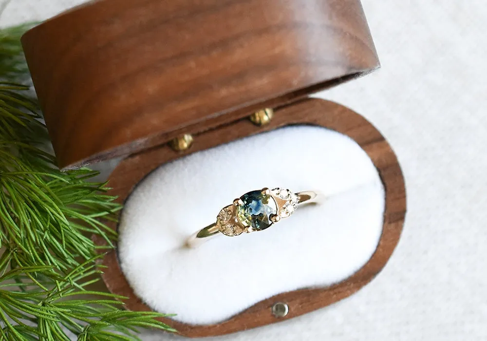 Quinn Parti Sapphire Ring