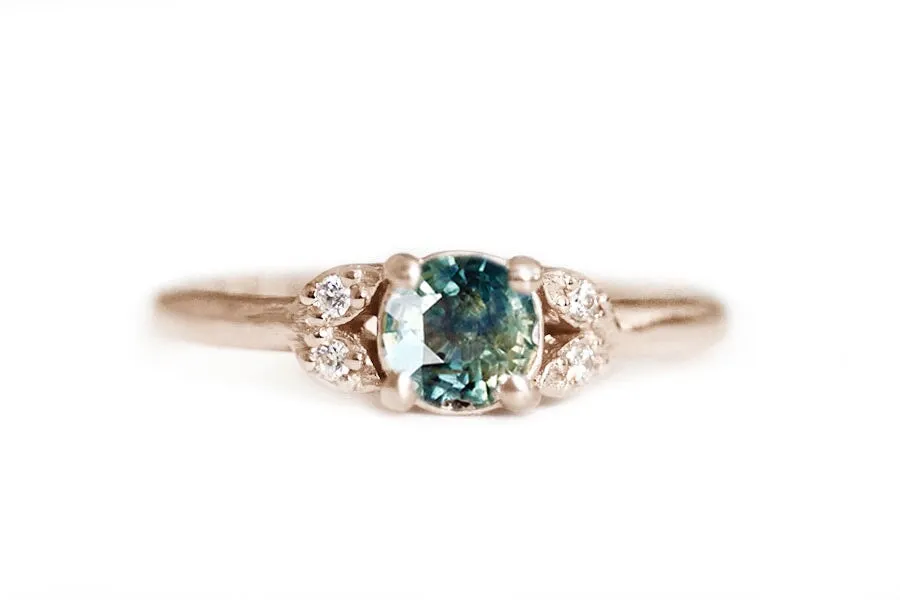 Quinn Parti Sapphire Ring