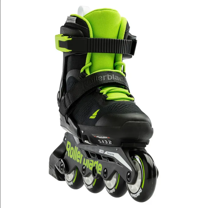 Rollerblade Extendable inline skate for boys Microblade 07221900T83 black green