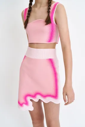 SALEM WAVY MINI SKIRT