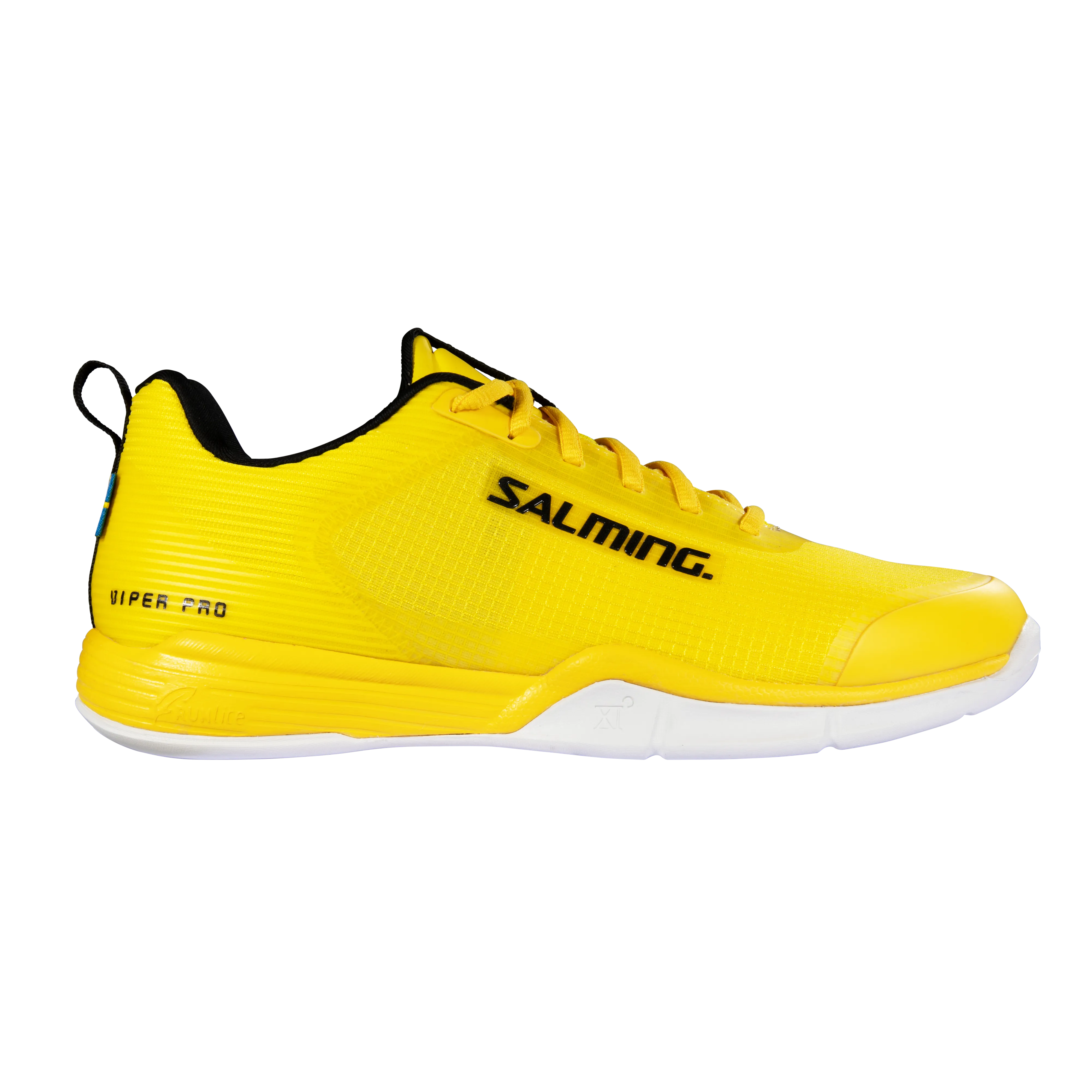 Salming Viper Pro Yellow Black Unisex Court Shoe