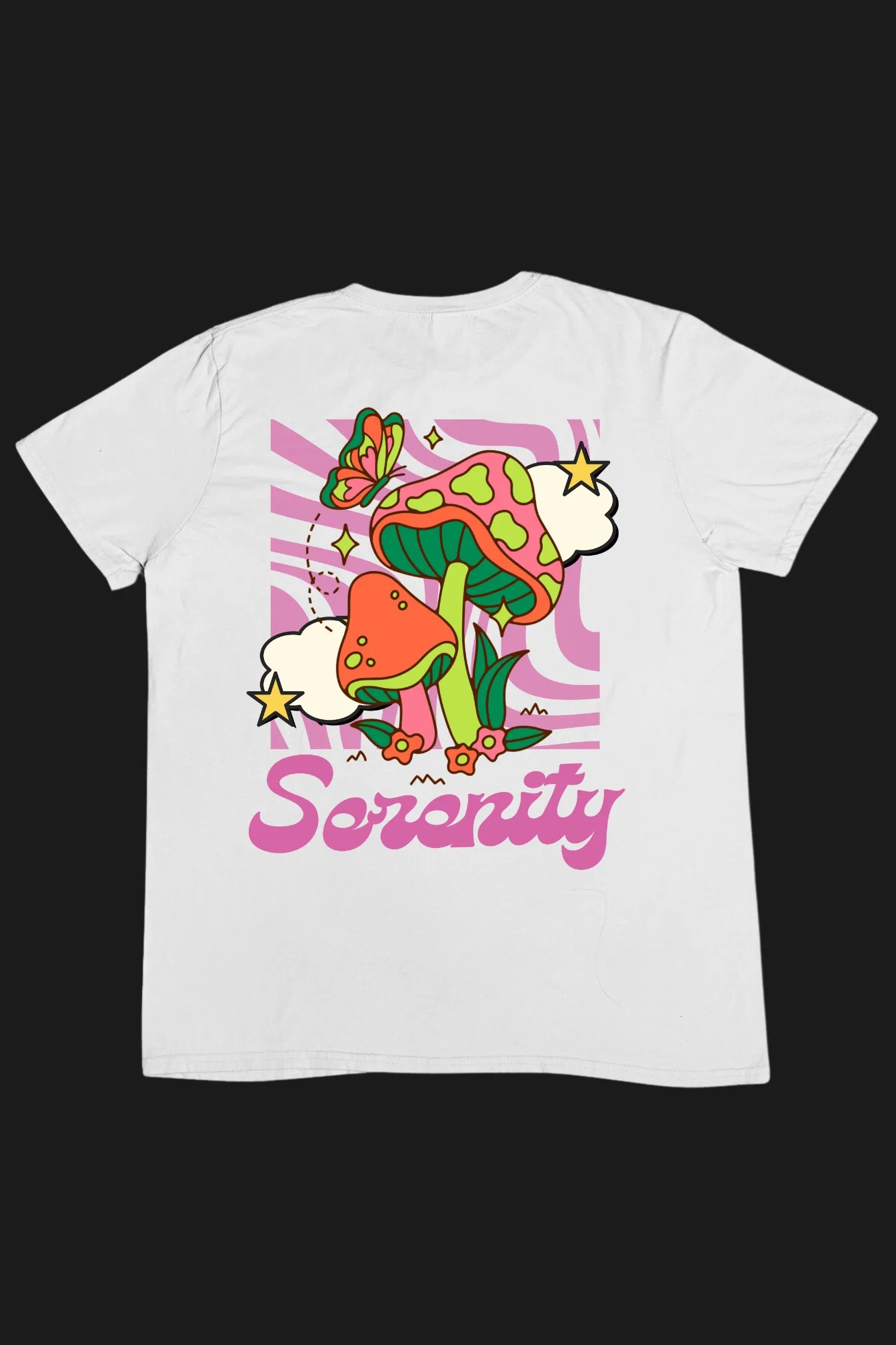 Serenity Back Printed Classic T-shirt