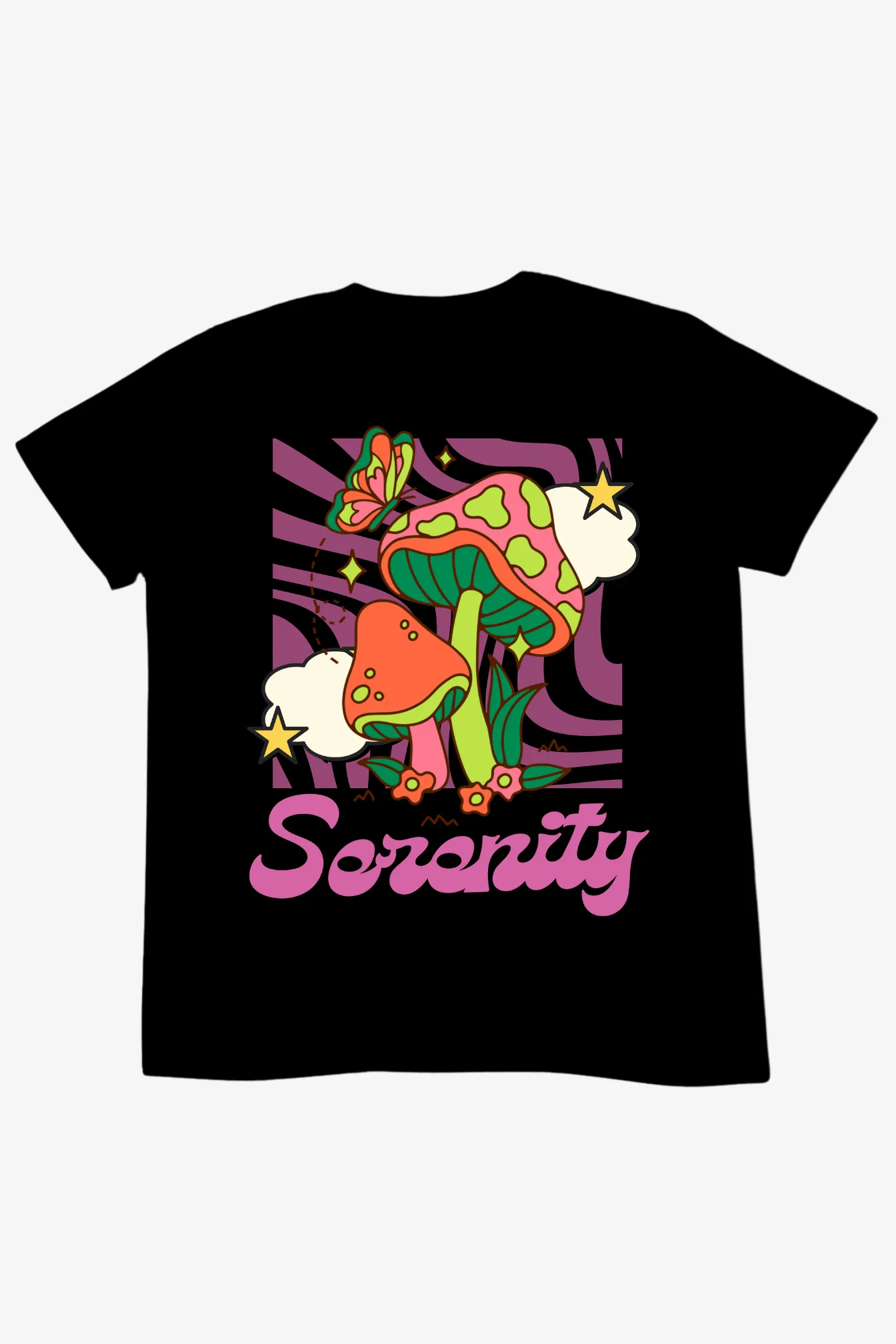 Serenity Back Printed Classic T-shirt