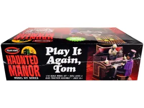 Skill 2 Model Kit Haunted Manor Play it Again Tom Diorama Set 1/12 Scale Model by Polar Lights