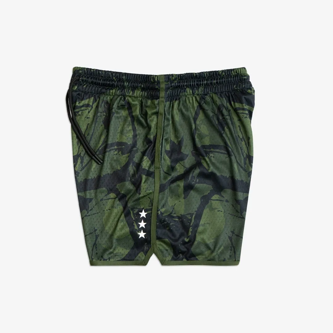 SLAM Big Game Hunters Legacy Lifestyle Shorts (Green)