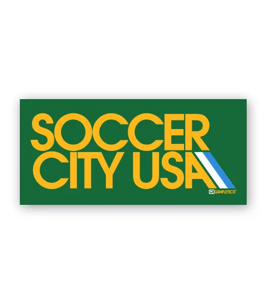 Soccer City USA Sticker