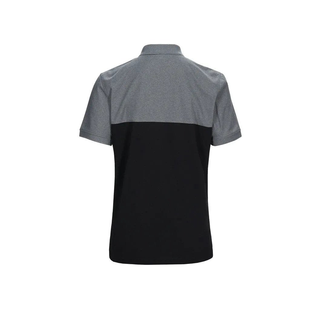 Spin Polo Herren-Shirt Black