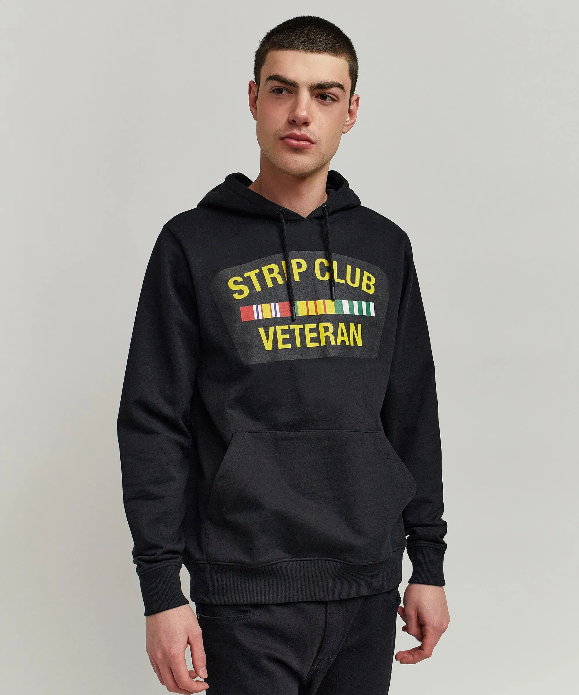 Strip Club Veteran Hoodie - Black