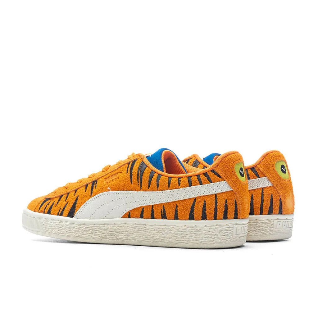 Suede x Tony the Tiger Jr. (GS) - Flame Orange/Vaporous Grey