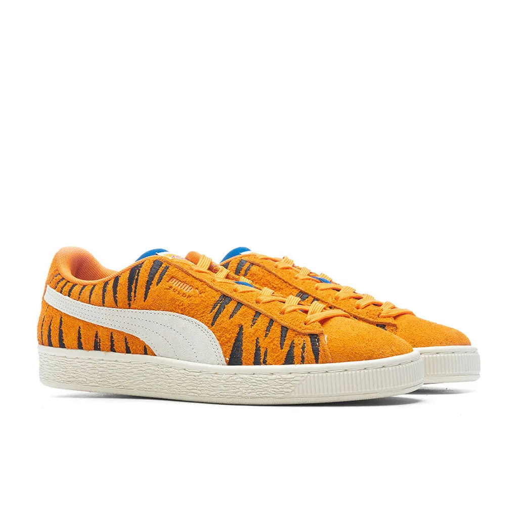 Suede x Tony the Tiger Jr. (GS) - Flame Orange/Vaporous Grey