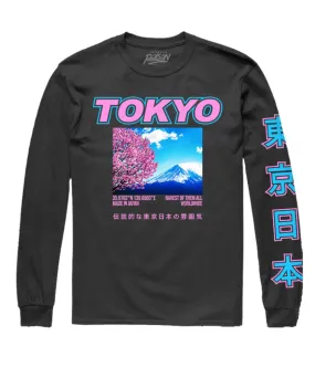 TOKYO CHERRY BLOSSOM LONG SLEEVE TEE