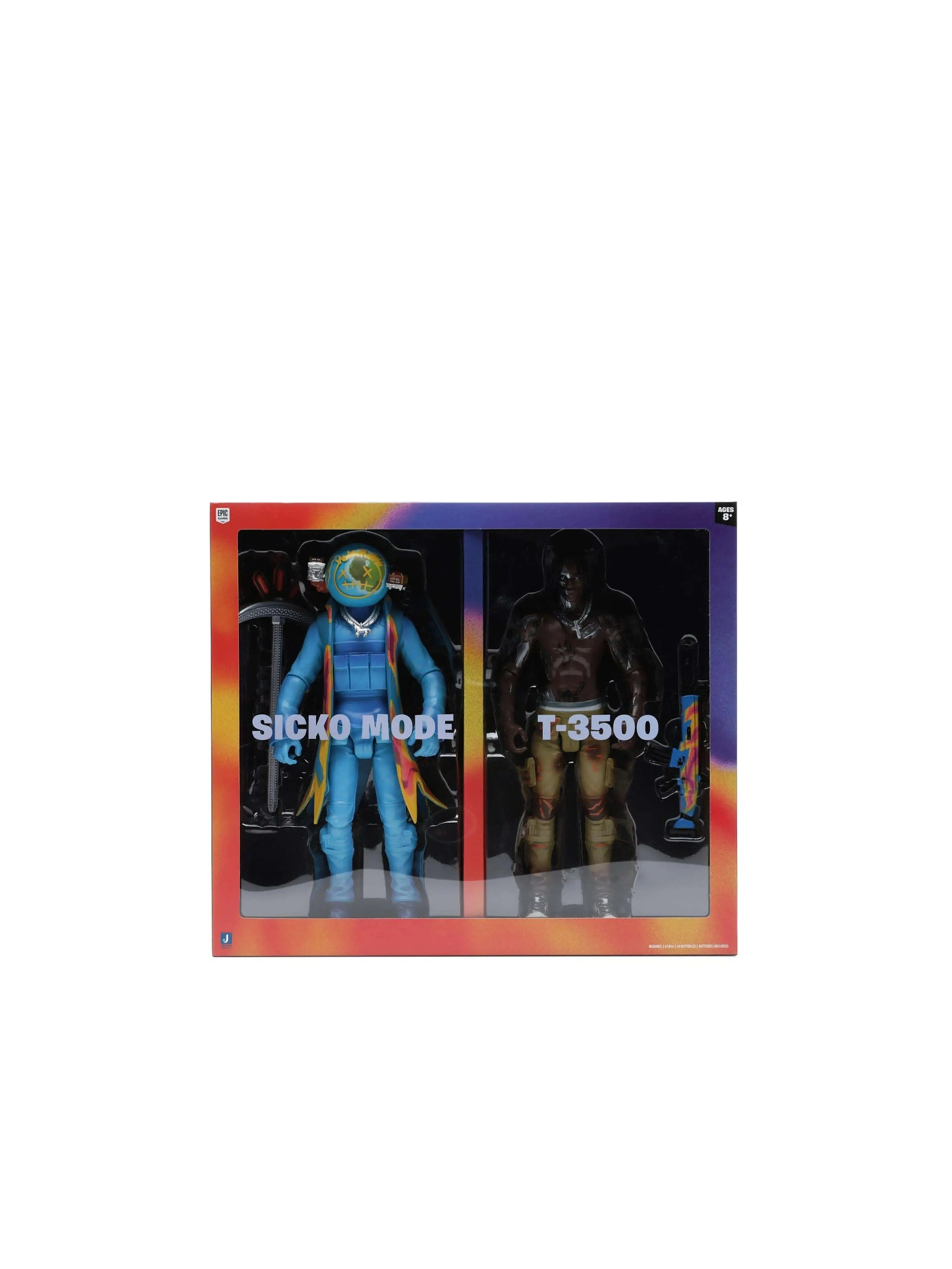 Travis Scott Cactus Jack Fortnite 12 Action Figure Duo Set