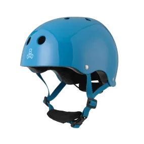 Triple 8 Lil 8 Dual Certified Helmet - Blue Gloss