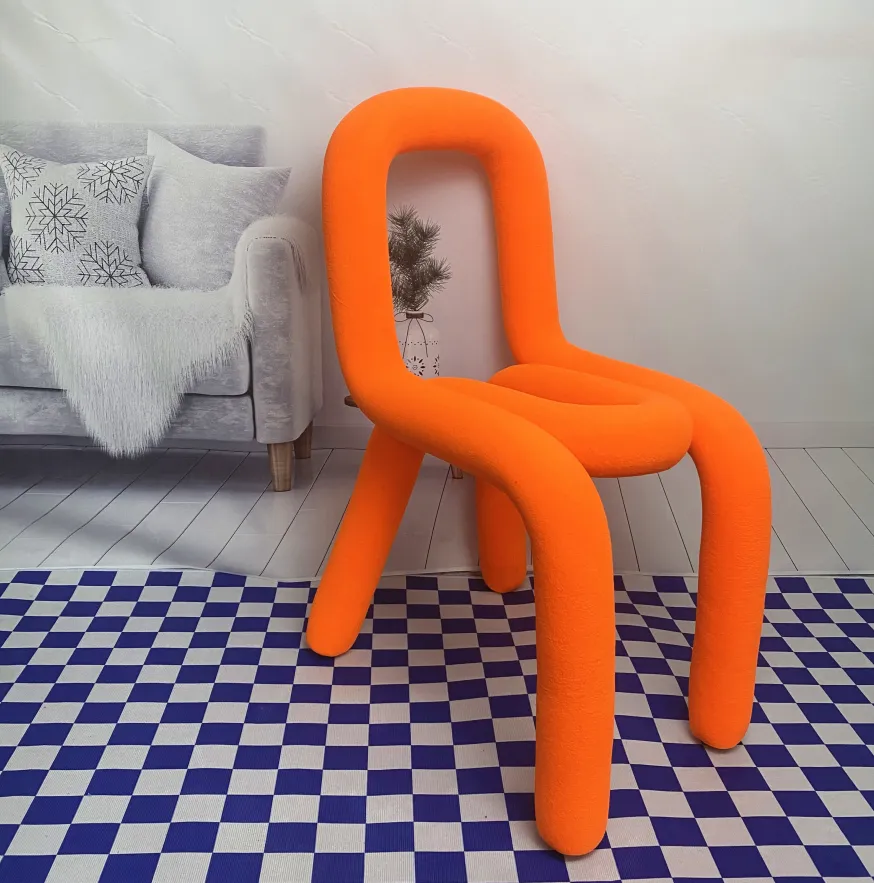 Twister Paperclip Chair Stool