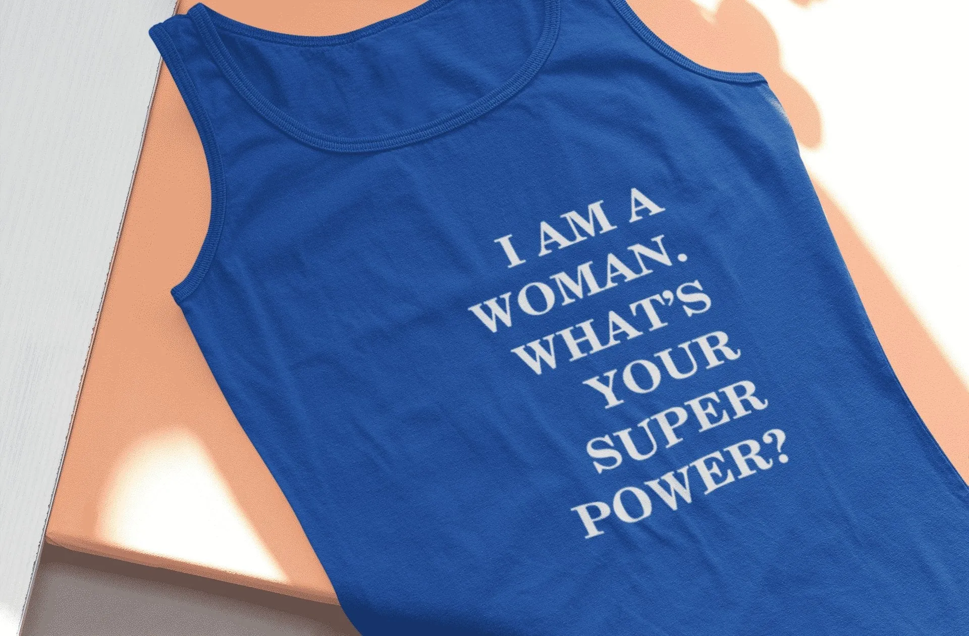 Woman Superpower | Inspire Organic Ladies Tank Top