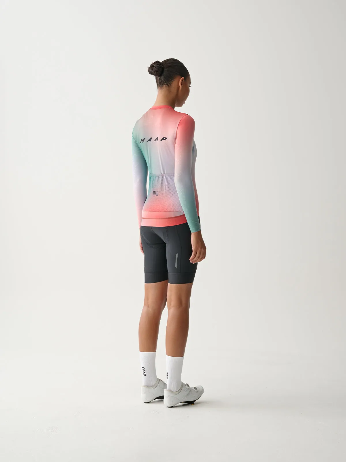 Women's Blurred Out Pro Hex LS Jersey