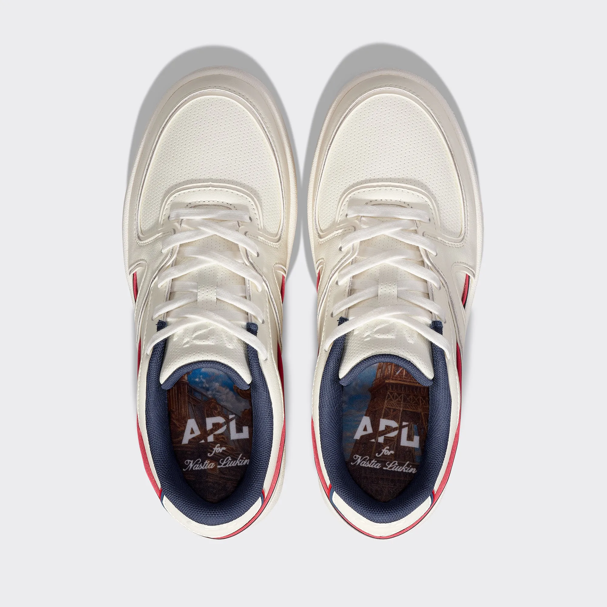 Women's Nostalgia '87 Ivory / Vintage Blue / Red